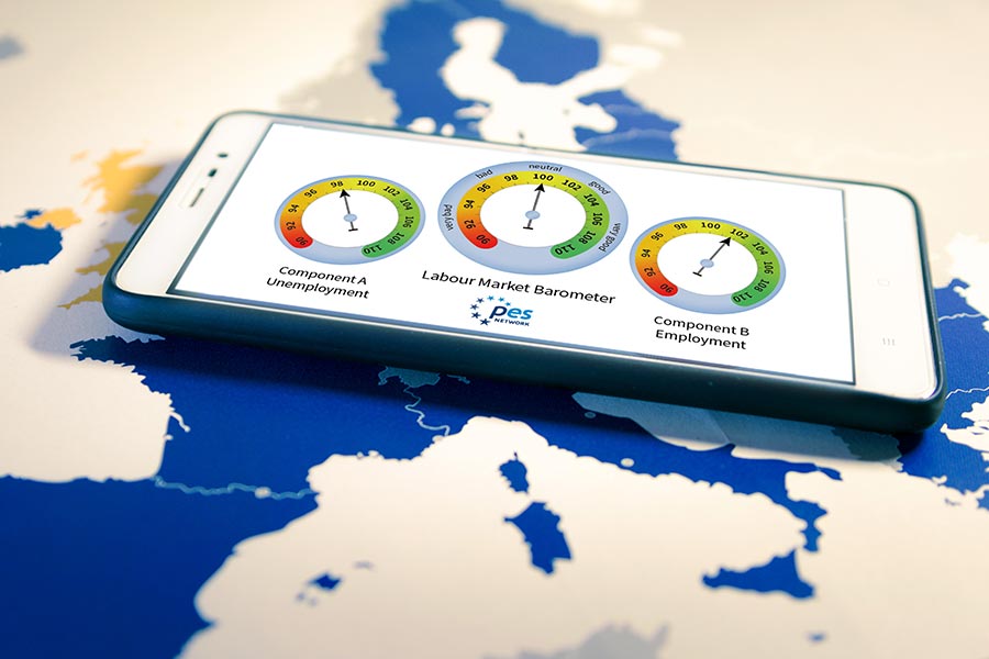 Illustrative picture for the European Labour Market Barometer